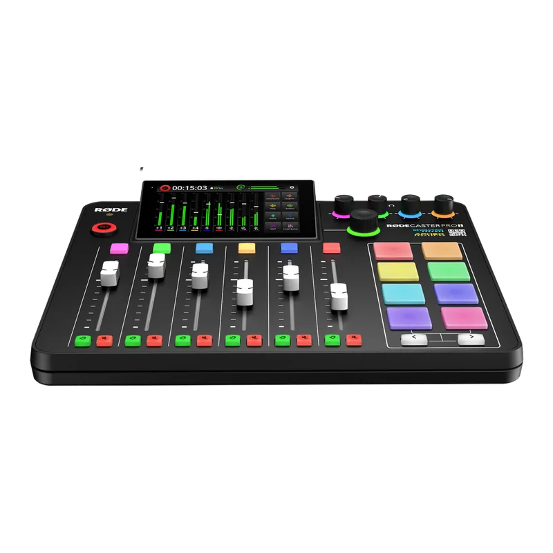 Stream/podcast set RØDECaster Pro II + 4× Shure SM7B